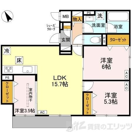 Lu CASAの物件間取画像